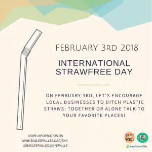 straw free day