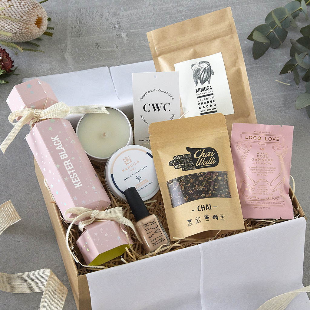 Curated_with_Conscience vegan gift hamper