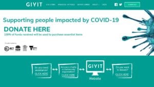 GIVIT Australia Coronavirus donations
