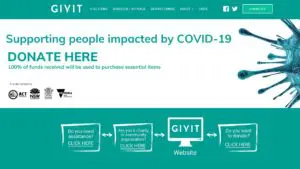 GIVIT Australia Coronavirus donations