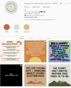 Climate Environment Sustainability Instagram Accounts