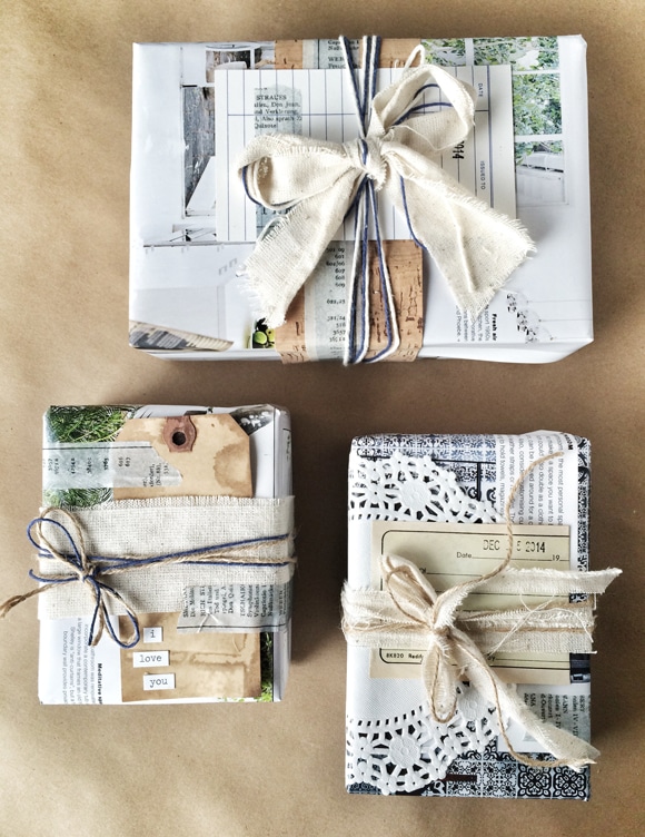 Eco gift wrapping ideas