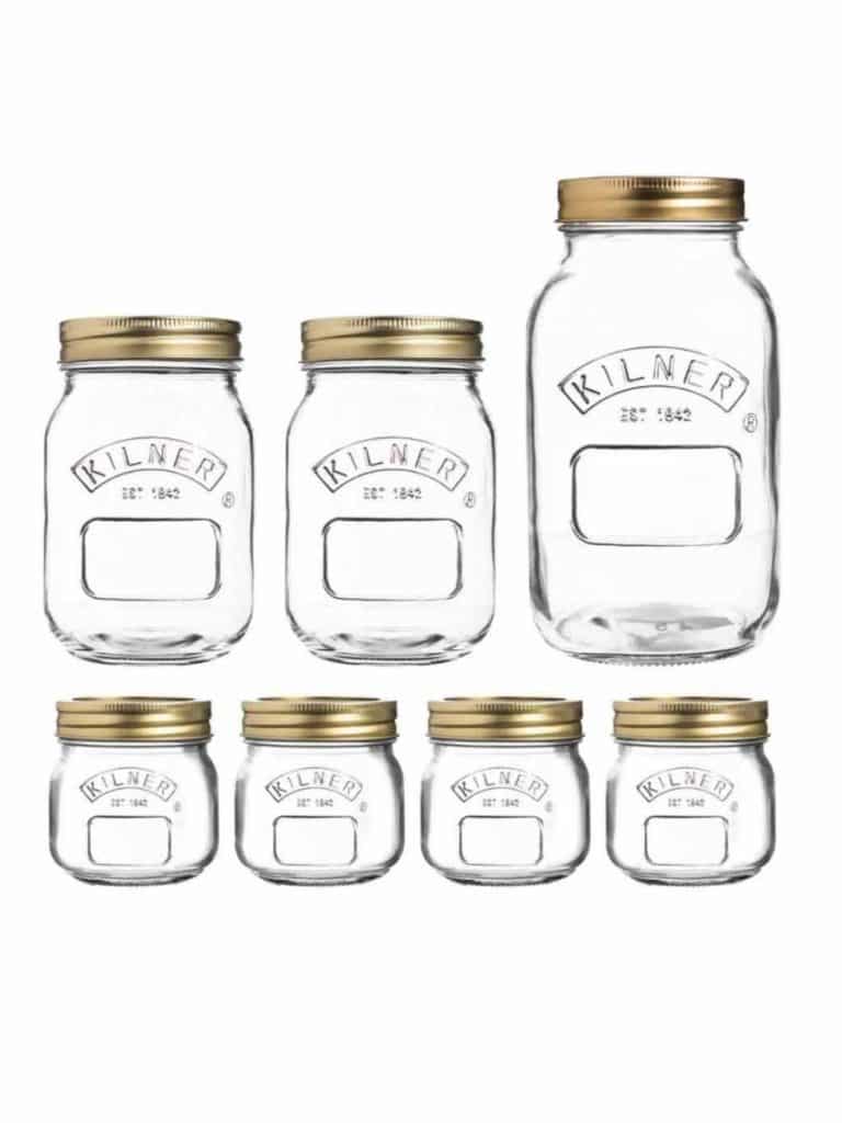 Kilner preserving jars set