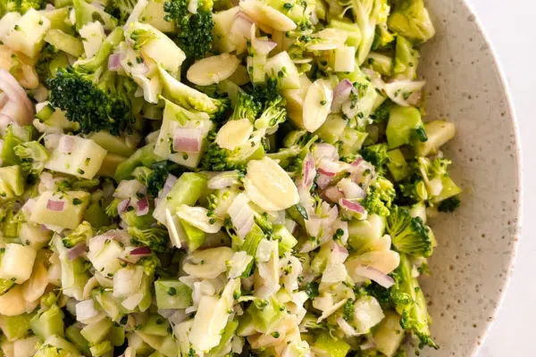 Food Waste Recipes Vegan Broccoli Apple Salad