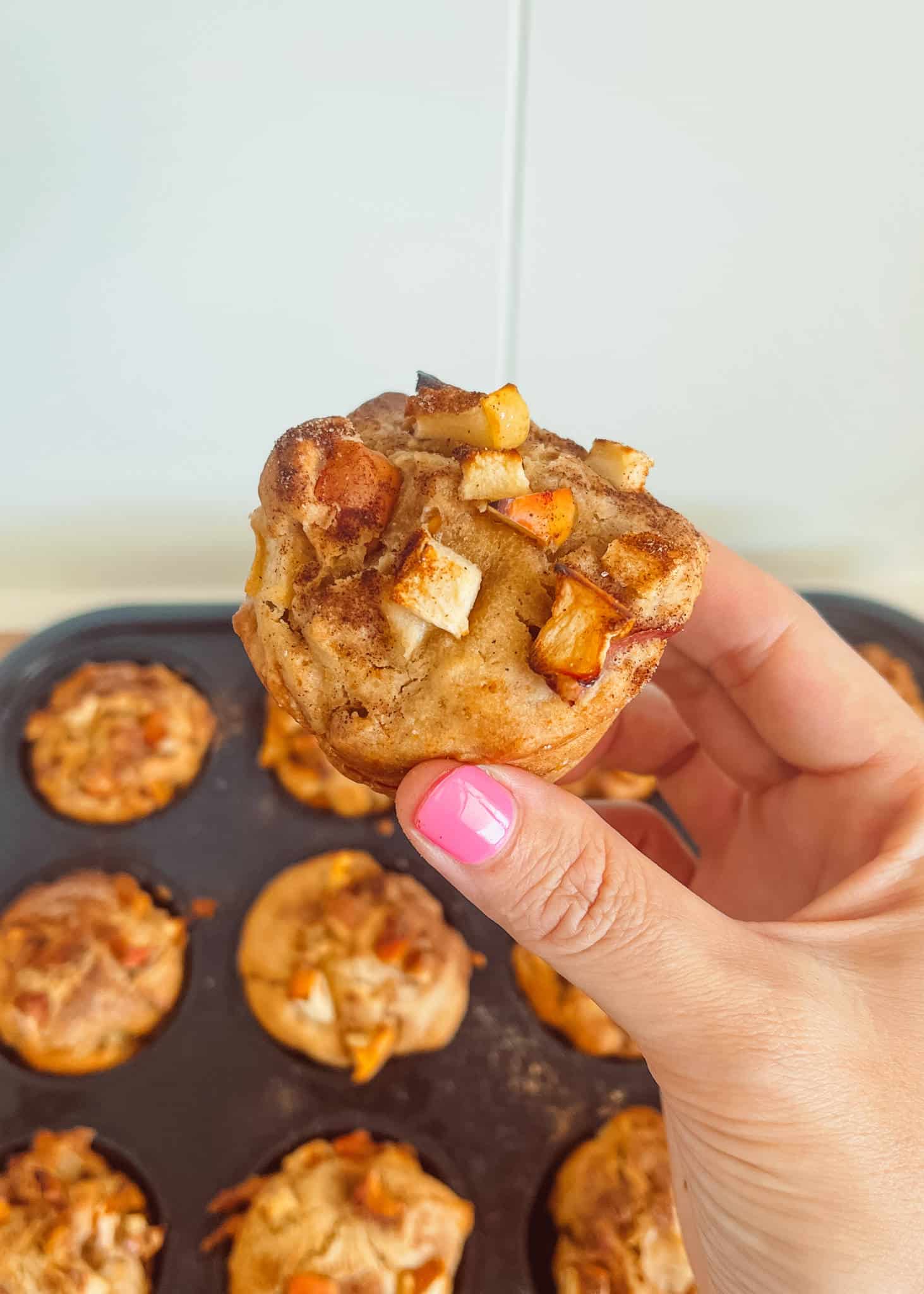 vegan apple muffins