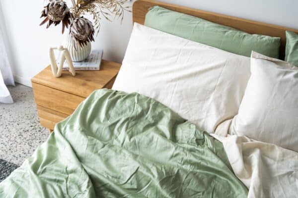 Bhumi Organic Cotton Bedding Green