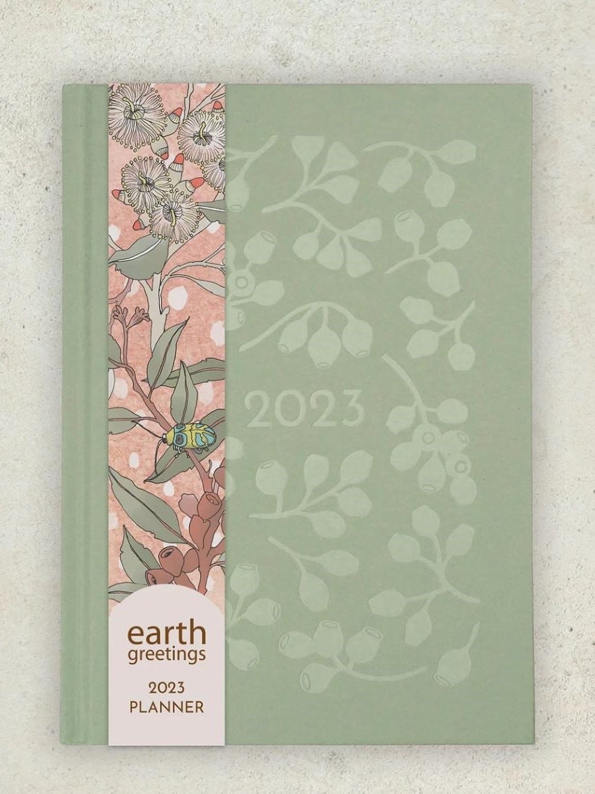 Earth Greetings 2023 Eco Planner