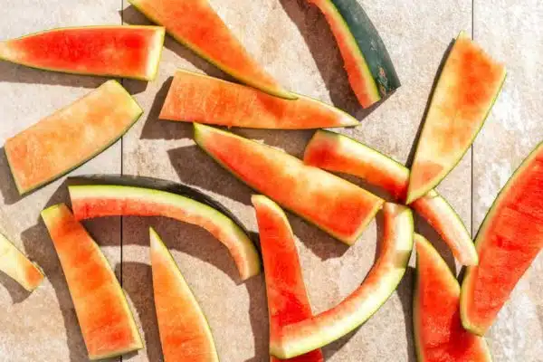 Food Waste Hack Watermelon Rind Smoothie Cubes
