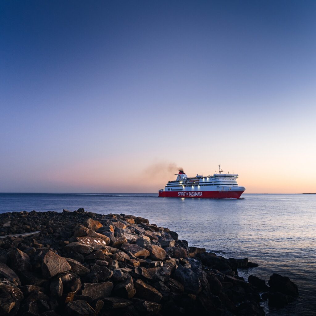 Spirit of Tasmania Green Marine Ship