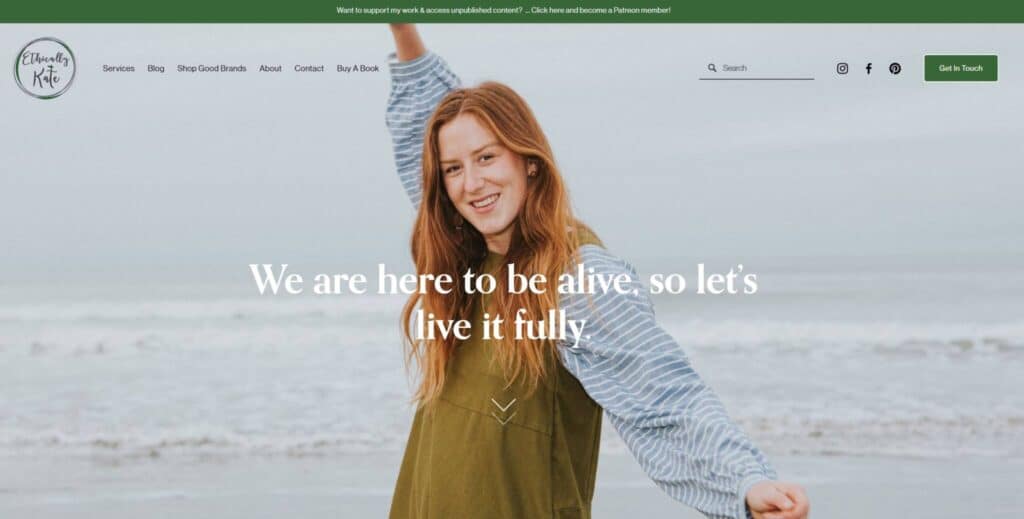 Ethically Kate Sustainable Living Sites 2025