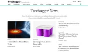 Treehugger Best Sustainable Living Site Australia 2025