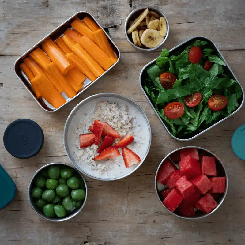 Seed Sprout Stainless Steel Lunch Pots